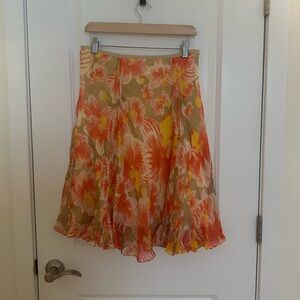 Diane von Furstenburg silk skirt
